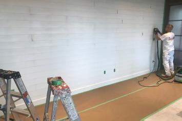 Sanding of Wall